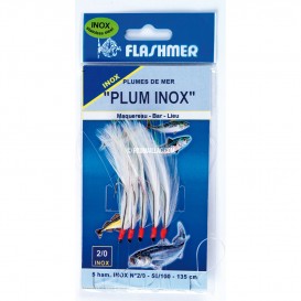 BAS DE LIGNE PLUM INOX 5...