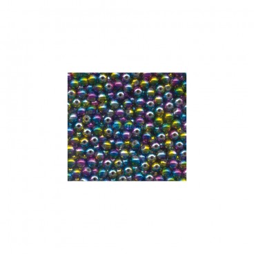 PERLES FLASHMER ARC EN CIEL 5MM