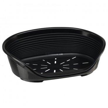 CORBEILLE POUR CHIEN SIESTA DE LUXE 8 NOIRE