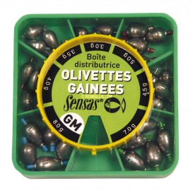 SENSAS BOITES D'OLIVETTES...