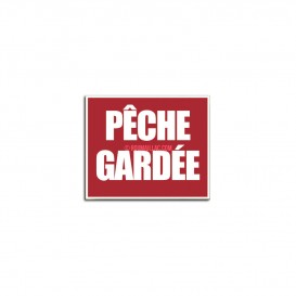 PANNEAU PECHE GARDEE
