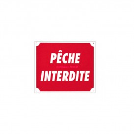 PANNEAU PECHE INTERDITE