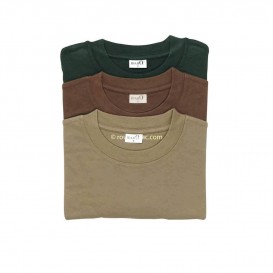 PACK 3 T-SHIRTS MARRON...