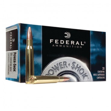 MUNITIONS BALLES FEDERAL 30-30 WINCHESTER POWER SHOK 150G