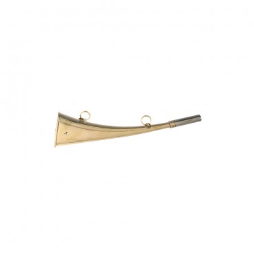 TROMPE PLATE COURBE LAITON LIGNE VERNEY CARRON 31 CM