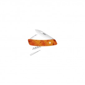 COUTEAU SUISSE SWIZA C01 6 FONCTIONS ORANGE