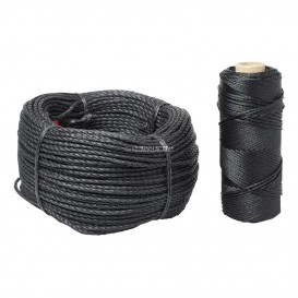 CORDE TRESSEE DIAMETRE 5MM POUR PALOMBIERE OU CHASSE A LA HUTTE