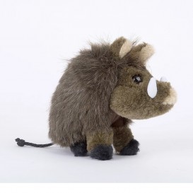 PELUCHE PETIT SANGLIER ASSIS