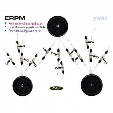 Briny River 20 Perles Anti-emmêlement Pour Émerillons - Adaptées Aux Lignes De Pêche Jusqu'à 10 Lb (5x9 Mm, UK11)