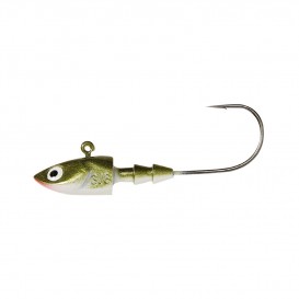 TETE PLOMBEE DEEP JIG OLIVE...