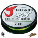 TRESSE DAIWA J BRAID X8 MULTICOLORE 150 M