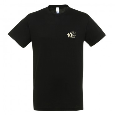 T-SHIRT 10 ANS GABION NOIR