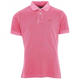 POLO WASHED SPORTS FUSCIA