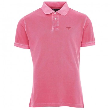 POLO WASHED SPORTS FUSCIA