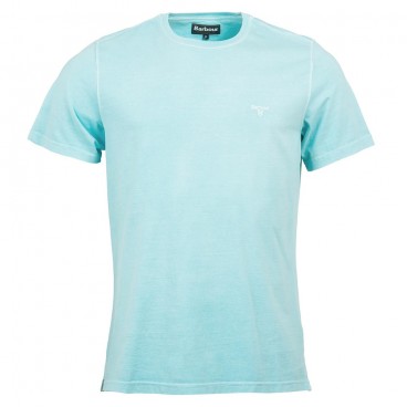 T-SHIRT GARMENT DYED AQUA