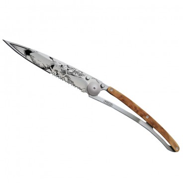 COUTEAU DEEJO SERRATED CERF