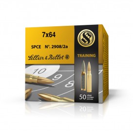 MUNITIONS SELLIER & BELLOT 7X64 SPCE 173 GRAINS