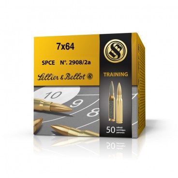 MUNITIONS SELLIER & BELLOT 7X64 SPCE 173 GRAINS