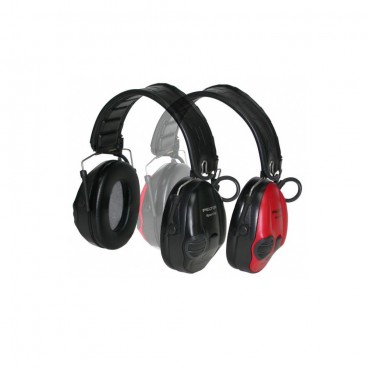 CASQUE PELTOR SPORTTAC NOIR/ROUGE