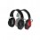 CASQUE PELTOR SPORTTAC  NOIR/ROUGE