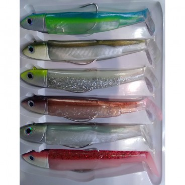 COFFRET 6 COMBO BLACK MINNOW EUROPEAN COLORS PACK