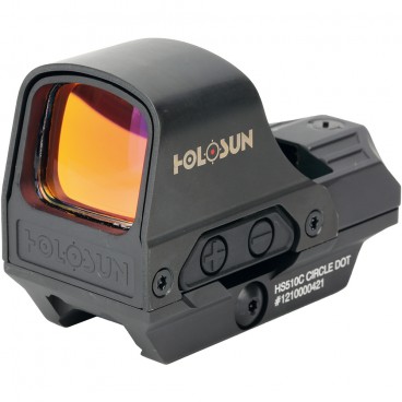 Point rouge holosun cercle dot solaire hs510c - Roumaillac