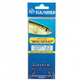 BAS DE LIGNE MINI SPRAT FLASHMER