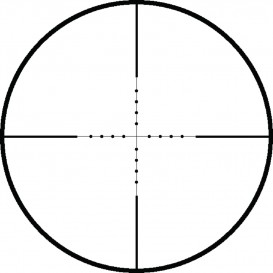 LUNETTE HAWKE SPORT OPTICS VANTAGE 3-9X40 MIL DOT 14121