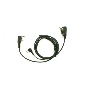 CORDON POUR CASQUE ANTI-BRUIT COMPATIBLE PELTOR AVEC MICRO SWITCH P9