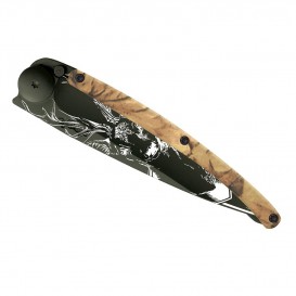 COUTEAU DEEJO CAMO MARRON -...