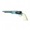 REVOLVER POUDRE NOIRE PIETTA 1860 ARMY OLD SILVER CAS44IGSTOS