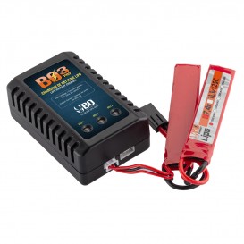 PACK BO BATTERIE LIPO 2S 7.4V 1000MAH 25C + CHARGEUR
