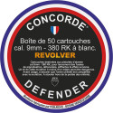 CARTOUCHES 9MM REVOLVER