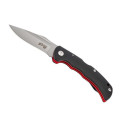 COUTEAU HERBERTZ G10 NOIR/ROUGE 12CM INOX