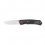 COUTEAU QSP GANNET CARBONE MICARTA NOIR ROUGE