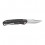 COUTEAU QSP GANNET CARBONE MICARTA NOIR ROUGE