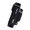 BRIQUET TEMPÊTE HIGHLANDER DOUBLE-FLAMME NOIR