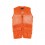 GILET PERCUSSION SAVANE FILET ORANGE
