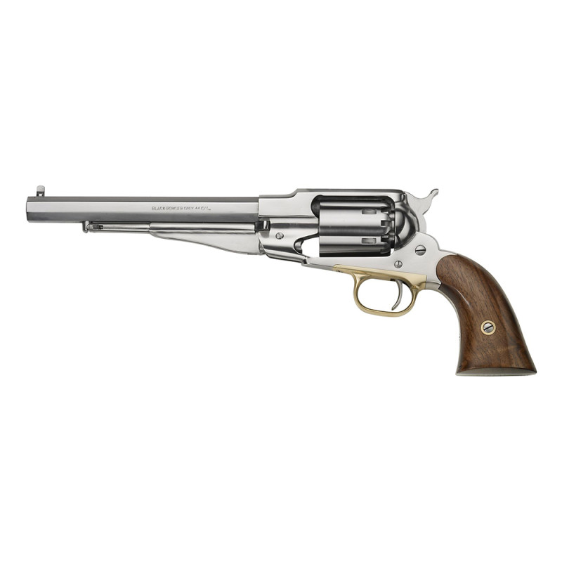 REVOLVER POUDRE NOIRE 1858 REMINGTON INOX RGS44