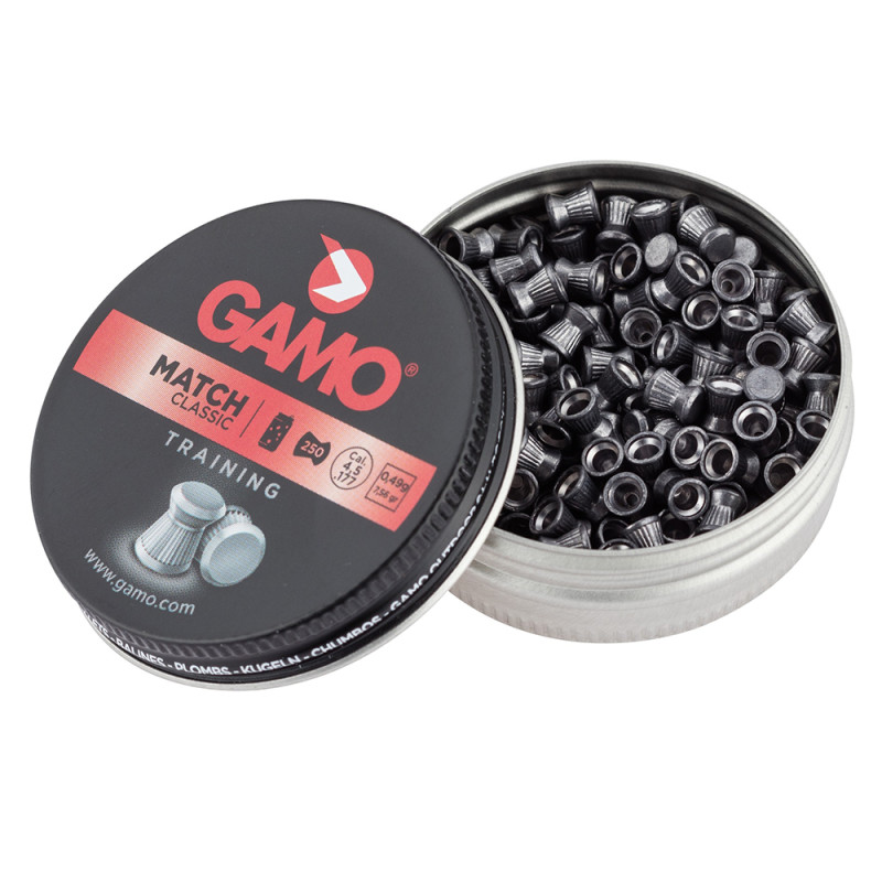 Plombs gamo match 4.5mm par 500 - Roumaillac