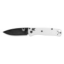 COUTEAU BENCHMADE MINI BUGOUT BLANC