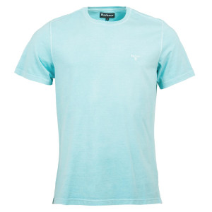 T-SHIRT GARMENT DYED AQUA