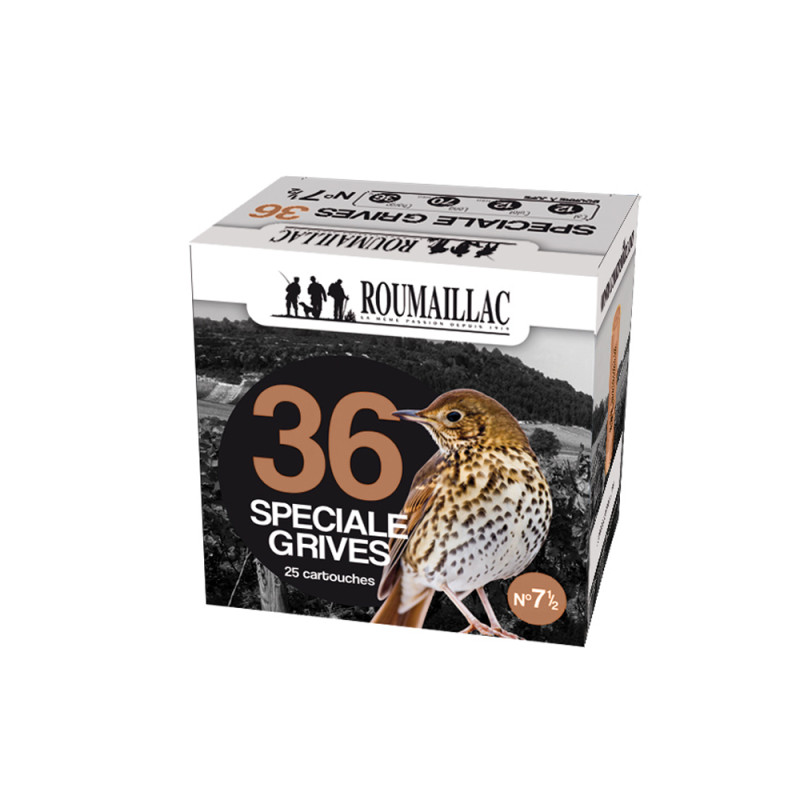 CARTOUCHES ROUMAILLAC SPECIALE GRIVES 36