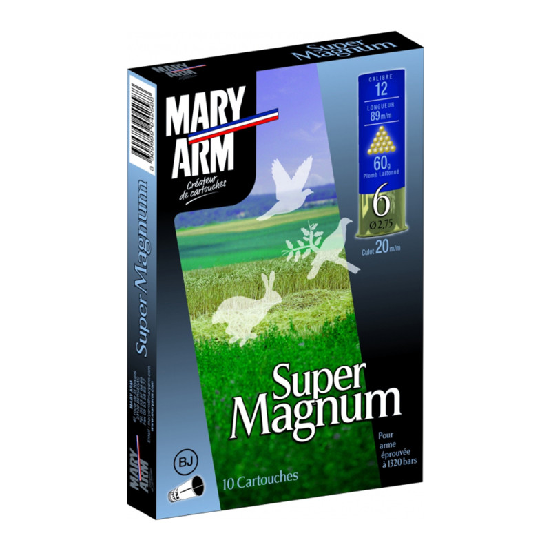 CARTOUCHES MARY ARM SUPER MAGNUM