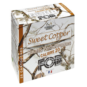 CARTOUCHES FOB SWEET COPPER CALIBRE 20 HP