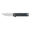 COUTEAU QSP LARK CARBONE / G10 BLEU