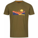 T-SHIRT BLASER ALLGAU MOUNTAIN OLIVE