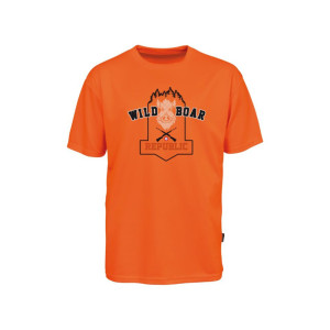 T-SHIRT PERCUSSION WILD BOAR REPUBLIC 2 ORANGE