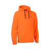 SWEAT POLAIRE A CAPUCHE PERCUSSION ORANGE