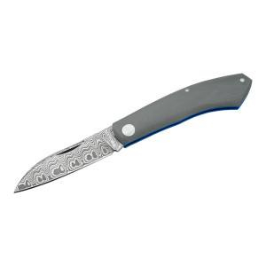 COUTEAU BÖKER DAMAST ANNUAL KNIFE 2023 EDITION LIMITEE